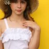 WHITE RUFFLE BODYSUIT